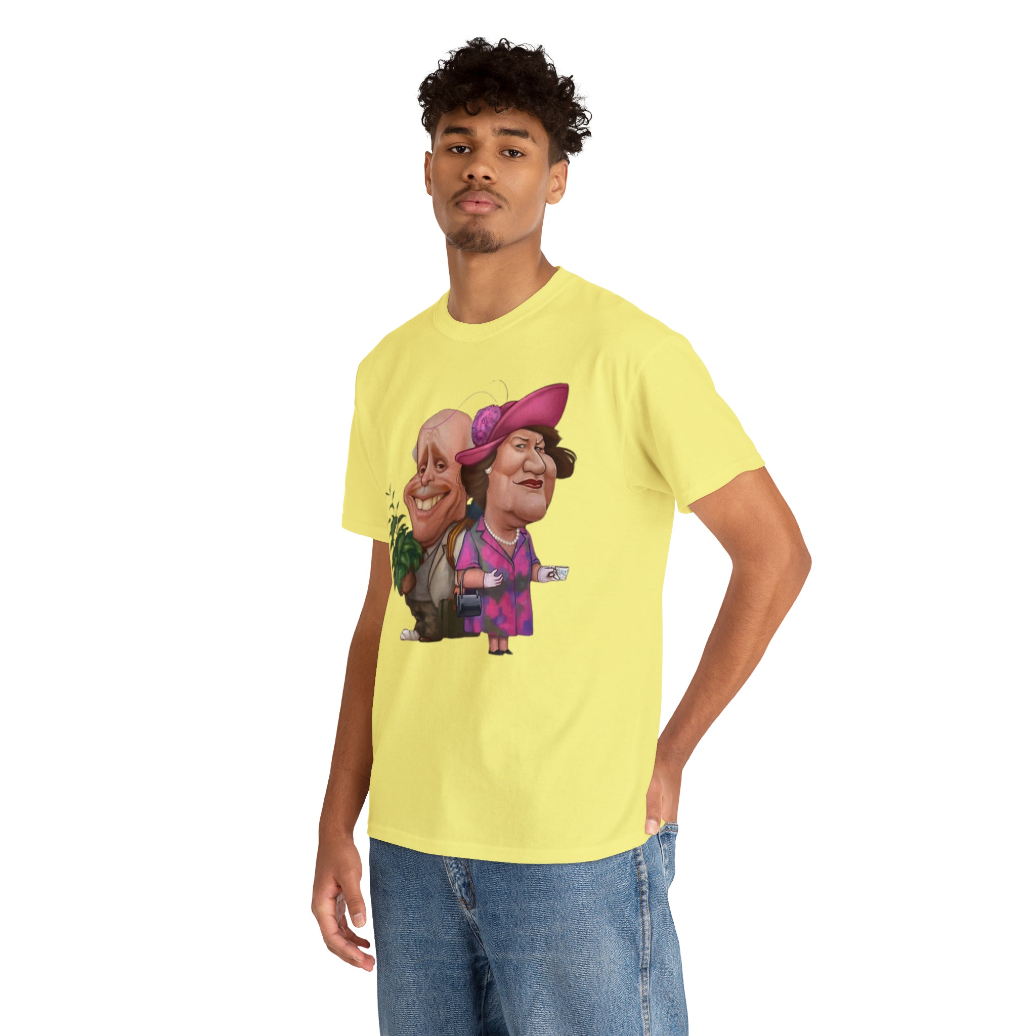Keeping Up Appearances 90's TV Show-Unisex Heavy Cotton T-Shirt - Creations by Chris and Carlos